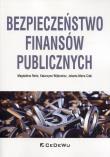 Bezpieczeństwo finansów publicznych. Autor: Redo Magdalena, Katarzyna Wójtowicz. Dadada.pl Okładka książki Bezpieczeństwo finansów publicznych
