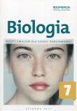 Okładka książki Biologia 7 Zeszyt ćwiczeń