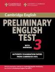 Opakowanie Cambridge Preliminary English Test 3 Student's Book with Answers