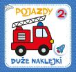 Okładka książki Duże naklejki Pojazdy