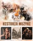 Historia muzyki. Autor: Oskar Łapeta. Dadada.pl Okładka książki Historia muzyki