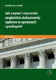 Jak czytać i rozumieć angielskie dokumenty...w.3. Autor: Berezowski Leszek. Dadada.pl Okładka książki Jak czytać i rozumieć angielskie dokumenty...w.3