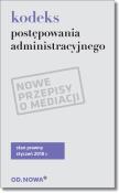 Okładka książki Kodeks postępowania administracyjnego broszura