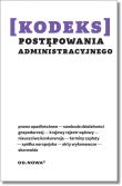 Okładka książki Kodeks postępowania administracyjnego