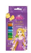 Kredki pastelowe 12 kolorów Księżniczki. Wydawca: Beniamin. Dadada.pl Opakowanie Kredki pastelowe 12 kolorów Księżniczki