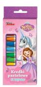 Kredki pastelowe 12 sztuk Jej Wysokość Zosia. Wydawca: Beniamin. Dadada.pl Opakowanie Kredki pastelowe 12 sztuk Jej Wysokość Zosia