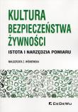 Okładka książki Kultura bezpieczeństwa żywności