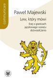 Lew, który mówi. Autor: Majewski Paweł. Dadada.pl Okładka książki Lew, który mówi