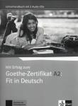 Opakowanie Mit Erfolg zum Goethe-Zertifikat A2: Fit in Deutsch, Lehrerhandbuch +2CD