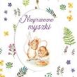 Niegrzeczne myszki. Autor: Potter Beatrix. Dadada.pl Okładka książki Niegrzeczne myszki