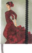 Opakowanie Notatnik ozdobny Boncahier FLAMENCO SOLEA