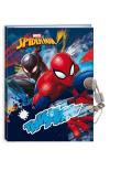 Okładka książki Pamiętnik z kłódką Spider-Man