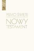 Okładka książki Pismo Święte Nowy Testament biały w.2018