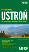 Plan miasta Ustroń. Autor:   Praca zbiorowa. Dadada.pl Okładka książki Plan miasta Ustroń