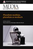 Pluralizm mediów, pluralizm w mediach. Autor: Jaskiernia Alicja, Gajlewicz-Korab Katarzyna. Dadada.pl Okładka książki Pluralizm mediów, pluralizm w mediach