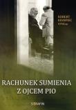Rachunek sumienia z Ojcem Pio. Autor: Robert Krawiec OFMCap. Dadada.pl Okładka książki Rachunek sumienia z Ojcem Pio