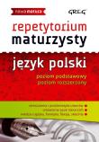 Repetytorium maturzysty Język polski 2018. Autor: Borkowska Monika, Ćwiękała Katarzyna. Dadada.pl Okładka książki Repetytorium maturzysty Język polski 2018