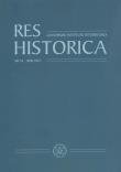 Opakowanie Res Historica 43/2017