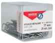 Spinacze metalowe 77 mm 25 sztuk srebrne. Wydawca: Office Products. Dadada.pl Opakowanie Spinacze metalowe 77 mm 25 sztuk srebrne