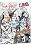 Star Wars Plakaty do kolorowania. Autor: praca zbiorowa. Dadada.pl Okładka książki Star Wars Plakaty do kolorowania
