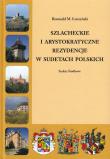 Okładka książki Szlacheckie i arystokratyczne rezydencje w Sudetach Polskich Sudety Środkowe