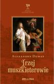 Trzej muszkieterowie. Autor: Aleksander Dumas (syn). Dadada.pl Okładka książki Trzej muszkieterowie
