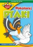 Okładka książki Zakręcone kolory. Pokoloruj ptaki