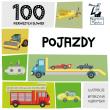 Okładka książki 100 pierwszych słówek. Pojazdy