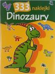 333 naklejki Dinozaury. Autor: Opracowanie zbiorowe. Dadada.pl Okładka książki 333 naklejki Dinozaury