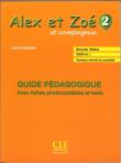 Okładka książki Alex et Zoe 2 przewodnik metodyczny Nowa edycja
