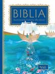 Biblia Ilustrowane historie dla dzieci. Autor: Rosa Mediani, Silvia Colombo (ilustracje). Dadada.pl Okładka książki Biblia Ilustrowane historie dla dzieci