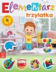 Elementarz 3-latka. Świat przedszkolaka. Autor: Opracowanie zbiorowe. Dadada.pl Okładka książki Elementarz 3-latka. Świat przedszkolaka