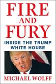 Fire and Fury. Autor: Wolff Michael. Dadada.pl Okładka książki Fire and Fury