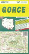 Gorce mapa. Wydawca: WYDAWNICTWO KARTOGRAFICZNE PIĘTKA. Dadada.pl Opakowanie Gorce mapa