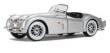 Opakowanie Jaguar XK 120 Roadster Srebrny 1:24 BBURAGO
