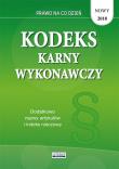 Kodeks karny wykonawczy. Autor: Magdalena Kietschke. Dadada.pl Okładka książki Kodeks karny wykonawczy