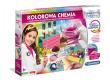 Kolorowa chemia. Wydawca: Clementoni. Dadada.pl Opakowanie Kolorowa chemia
