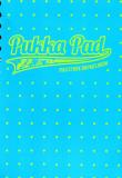 Okładka książki Kołozeszyt Project Book Neon dots A5 kratka niebieski