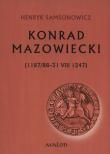 Konrad Mazowiecki. Autor: Samsonowicz Henryk. Dadada.pl Okładka książki Konrad Mazowiecki