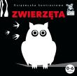 Książeczka kontrastowa. Zwierzęta. Autor: Pola Augustynowicz. Dadada.pl Okładka książki Książeczka kontrastowa. Zwierzęta