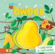 Książka z szablonami. Owoce. Autor: Ilona Brydak (ilustr.). Dadada.pl Okładka książki Książka z szablonami. Owoce