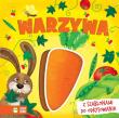 Książka z szablonami. Warzywa. Autor: Ilona Brydak (ilustr.). Dadada.pl Okładka książki Książka z szablonami. Warzywa