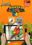 Magiczna kolorowanka 3D Ptaki. Autor: praca zbiorowa. Dadada.pl Okładka książki Magiczna kolorowanka 3D Ptaki