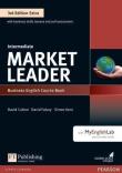 Market Leader 3E Extra Interme. SB + MyEnglishLab. Autor: Cotton David, Falvey David, Kent Simon. Dadada.pl Okładka książki Market Leader 3E Extra Interme. SB + MyEnglishLab