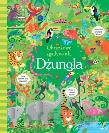Obrazkowe zgadywanki. Dżungla. Autor: Gareth Lucas (ilustr.), Kirsteen Robson. Dadada.pl Okładka książki Obrazkowe zgadywanki. Dżungla