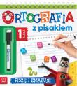 Ortografia z pisakiem. Klasa 1 Piszę i zmazuję. Autor: Opracowanie zbiorowe. Dadada.pl Okładka książki Ortografia z pisakiem. Klasa 1 Piszę i zmazuję