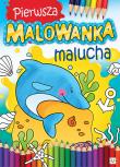 Pierwsza malowanka malucha. Autor: Opracowanie zbiorowe. Dadada.pl Okładka książki Pierwsza malowanka malucha