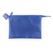 Opakowanie Piórnik saszetka na suwak, Niebieska, 3 kieszenie