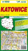 Plan miasta Katowice. Wydawca: WYDAWNICTWO KARTOGRAFICZNE PIĘTKA. Dadada.pl Opakowanie Plan miasta Katowice