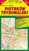 Plan miasta Piotrków Trybunalski. Wydawca: WYDAWNICTWO KARTOGRAFICZNE PIĘTKA. Dadada.pl Opakowanie Plan miasta Piotrków Trybunalski